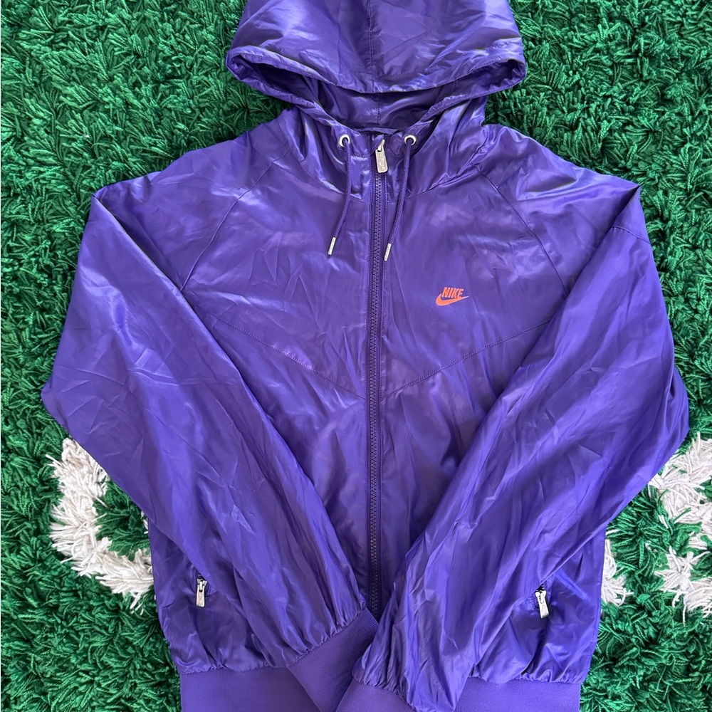 Nike Women's Purple Hooded Jacket